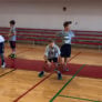 Hyannis Youth and Community Center Dribble Drills at the youth basketball summer camp