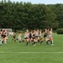 2019 field hockey gallery campers warming up