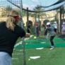 Batting Cage practice at SEU