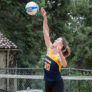 Cal Beach Volleyball Camps Johnson Serving