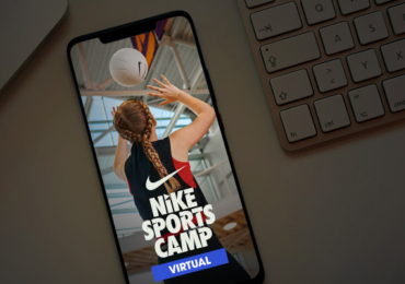 Nike volleyball virtual training interactive coaching accountability