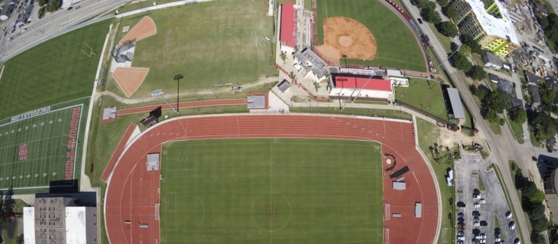 Houston Track Arial