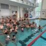Carnegie Mellon Nike Swim Camp Campers in Pool