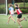 Xcelerate lacrosse girls scrimmage play