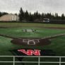 Empty baseball field at Whitworth University
