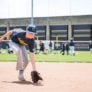 Fielding grounder at Cal Baseball Camp