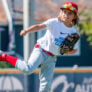 Nike Baseball Camp Stock Photo Throwing