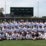Nike Baseball Camp Westmont College Group photo in outfield