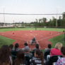 Scrap Yard Sports Baseball Field with packed stands