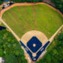 Montreat College Baseball Field Ariel View