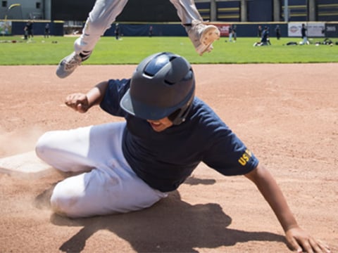 Hook Slide Baseball Tip Photo