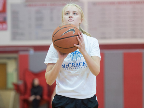 Mccracken Indvidual Offseason Tips for youth basketball players at camp