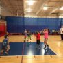 Danvers Three On Three basketball drill at the youth basketball camp this summer