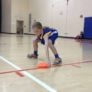Vestavia Hills High School Cone Drill at the youth basketball camp