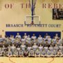 Vestavia Hills High School nike basketball camp group photo