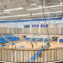 Worcester state gym at the youth basketball camp