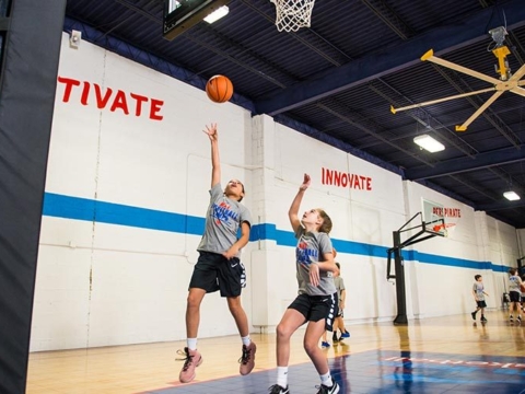 How to master the hook shot youth nike basketball campers