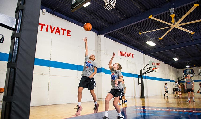 How to master the hook shot youth nike basketball campers