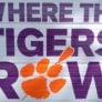 Clemson where the tigers row gallery
