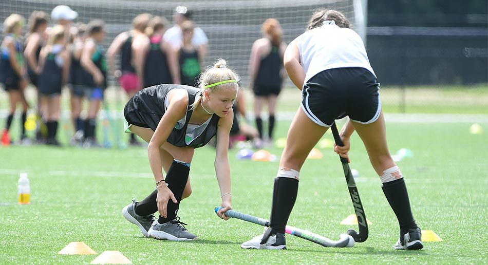 30 Minute College field hockey workouts with Comfort Workout Clothes