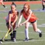 Worcester State Field Hockey Girls Competing