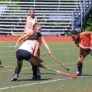 Worcester State Field Hockey Girls Playing Game