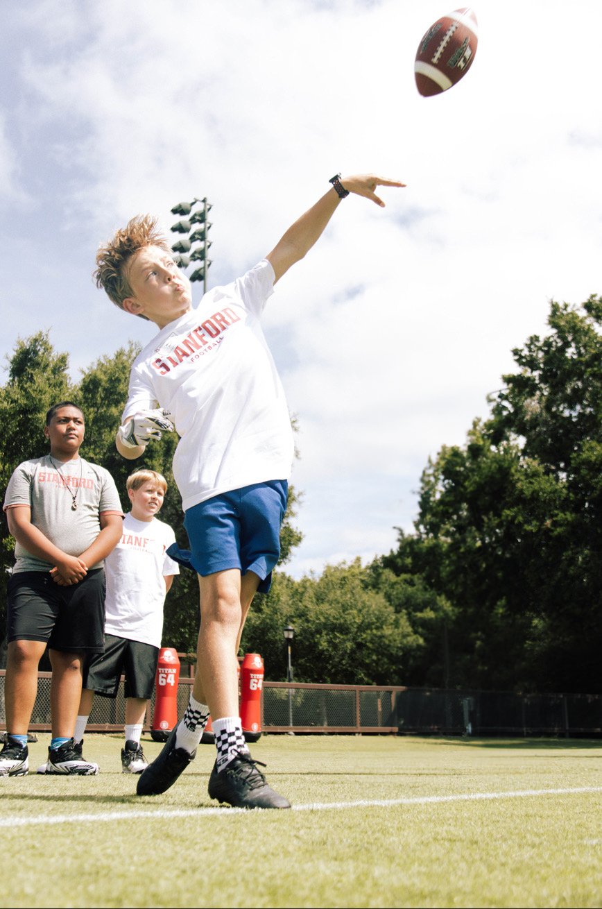 Stanford Football Camps 2025 James Davies