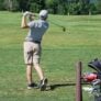 Nike Junior Golf Camp driving range shot png