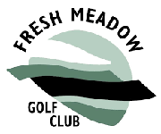 Fresh meadow golf club logo