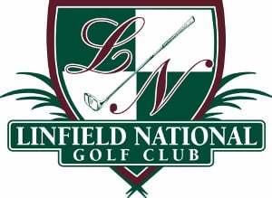 Linfield national golf club logo