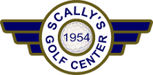 Scallys golf center logo