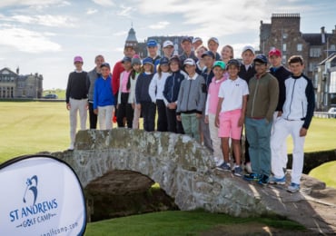 St Andrews Golf Camp Group Photo