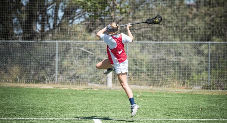 Nike Girls Lacrosse Camp Jump Shot