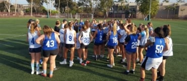 Santa Barbara Nike Lacrosse Camp Girls Field