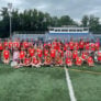 Nike girls lacrosse camp group shot field 2022
