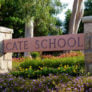 Cate school campus sign