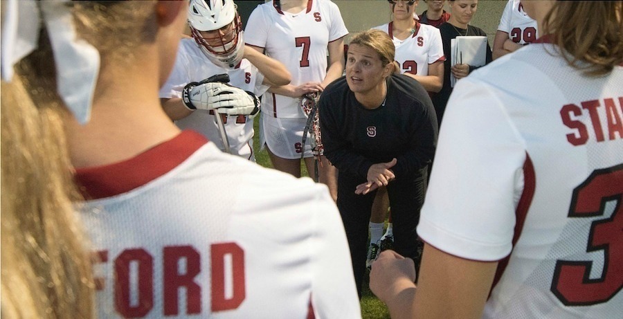 Amy Bokker Stanford Lacrosse Camp Coaching