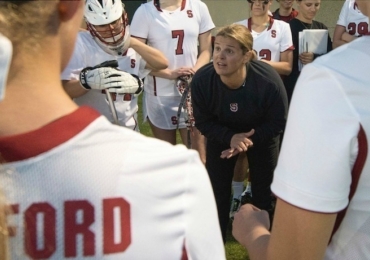 Amy Bokker Stanford Lacrosse Camp Coaching