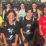 Xcelerate lacrosse girls group smile