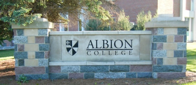 Xcelerate Lacrosse Camp Albion College Sign