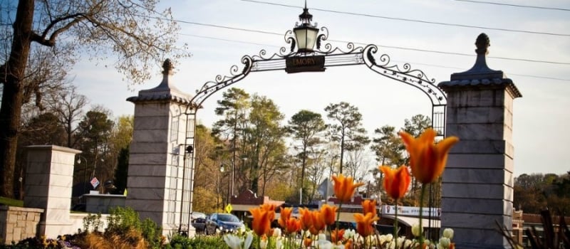 Emory University Atlanta Campus Main Gate Facility Xcelerate Lacrosse Camp