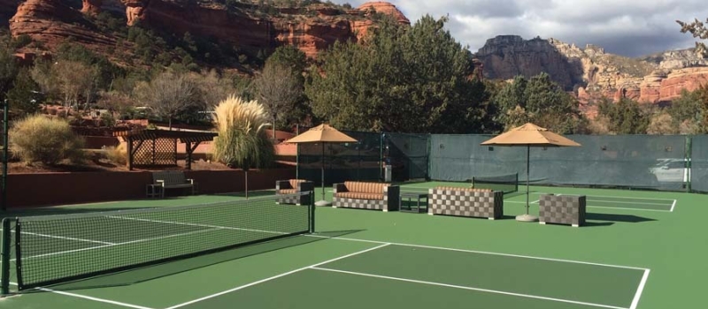 Enchantment pickleball courts facility