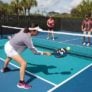 Photoshoot 2 pickleball group rally