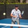 Photoshoot 2 pickleball lefty forehand net