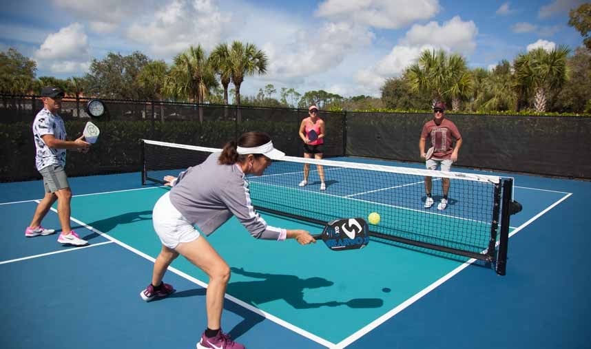 What is pickleball group rally