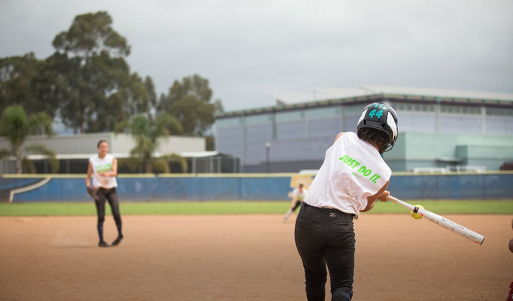 Just do it softball top