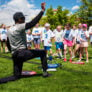 Nike swim camp colorado boulder coach matthews dry land traning