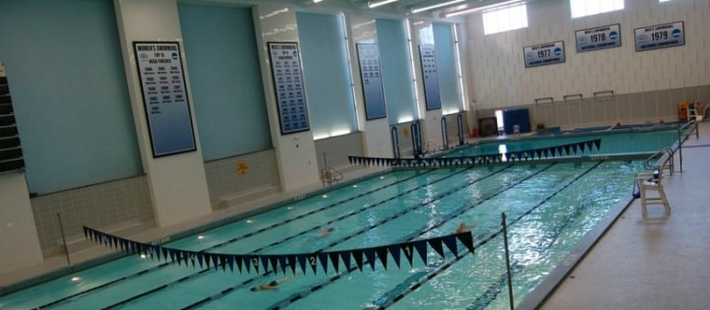 Johns Hopkins University Pool Facility Maryland Nike Swim Camp