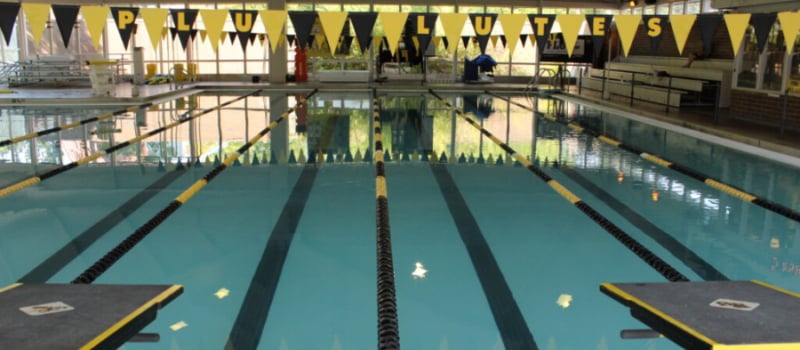 Pacific lutheran university pool facility