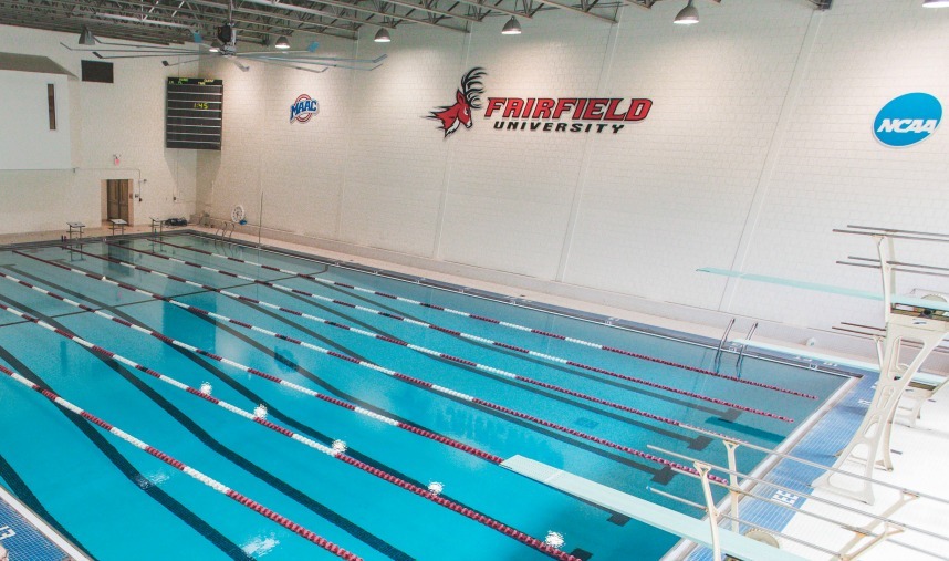 Fairfield University Pool Nike Swim Camp News 858X507